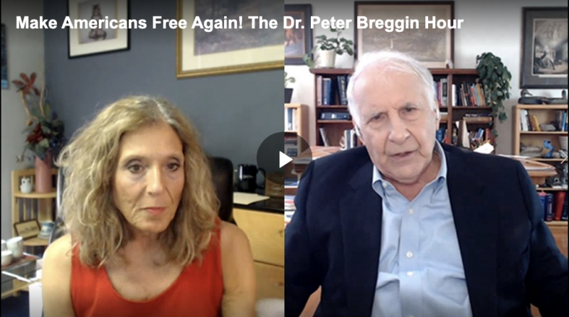 Image of Dr Breggin and Pam Popper