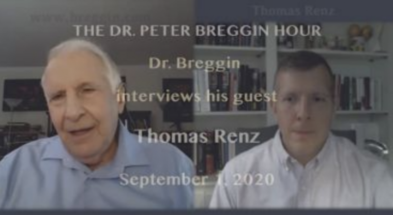Image of Dr Breggin and Tom Renz