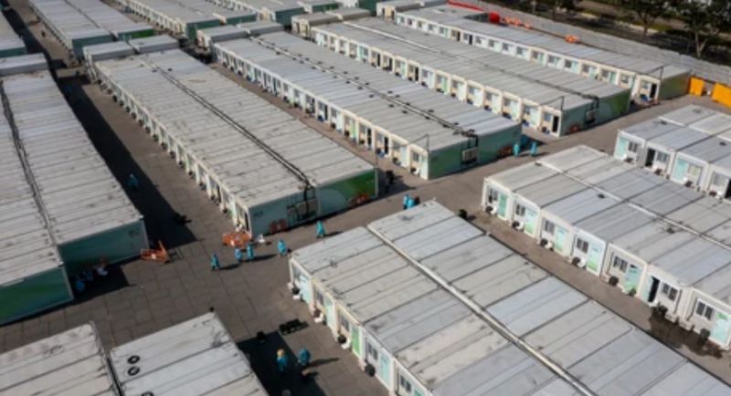 Image of One of China's Quarantine Camp