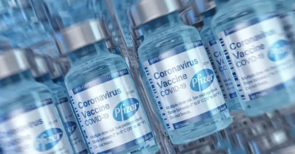 Bottles of COVID-19 Vaccines