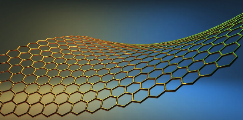 Image depicting graphene oxide as a honeycomb sheet